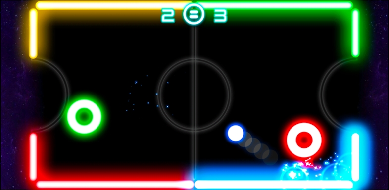 Glow Hockey screenshots