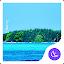 Summer sea cool round icon -AP icon