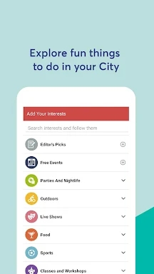 Events High - Meet Your City! screenshots