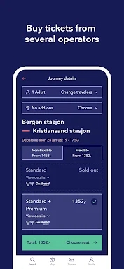 Entur - Journey Planner screenshots