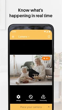 AlfredCamera Home Security app screenshots
