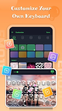 Emoji keyboard - Themes, Fonts screenshots