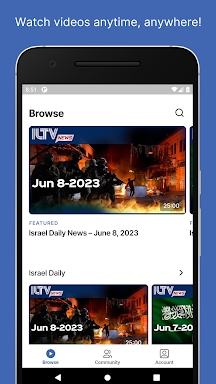 ILTV News screenshots