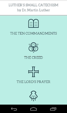 Luther's Small Catechism screenshots