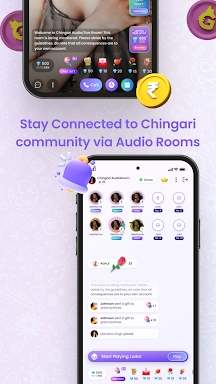 Chingari : Live conversations screenshots