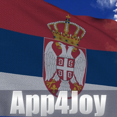 Serbia Flag Live Wallpaper screenshots