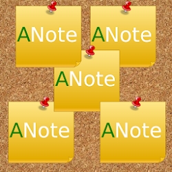 ANote - Sticky Notes(+Wear OS)