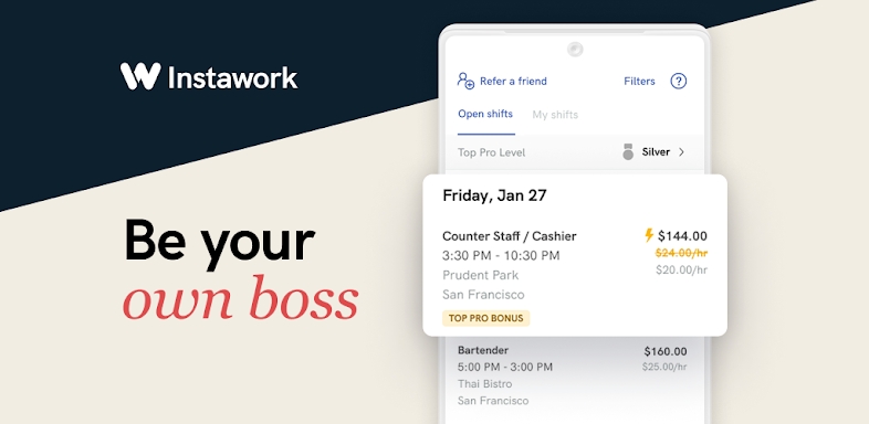 Instawork: Be your own boss screenshots