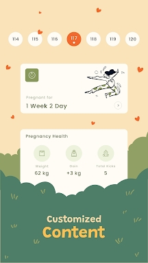 Pregnancy App - Period Tracker screenshots