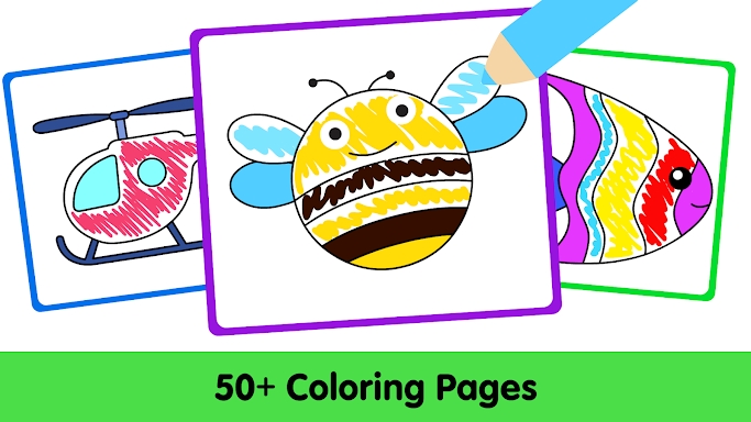 Kids Coloring Pages & Book screenshots