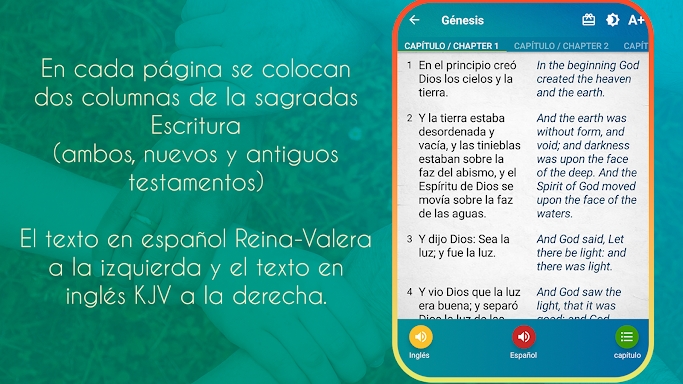 Biblia Bilingüe Español Inglés screenshots