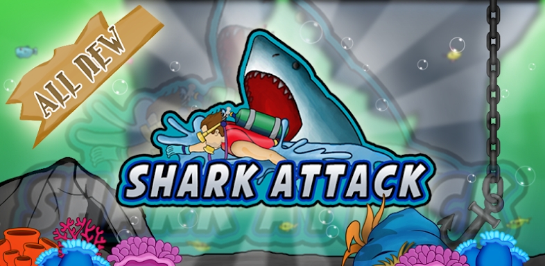 Shark Attack  - FishEscape screenshots