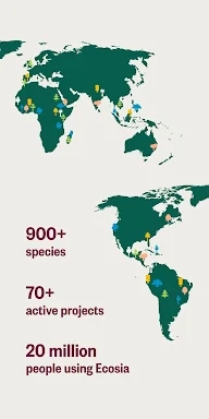 Ecosia: Browse to plant trees. screenshots