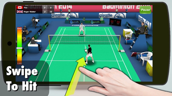 Badminton 3D screenshots