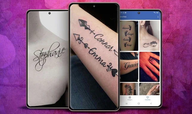 Name Tattoo Designs 5000+ screenshots