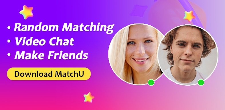 MatchU-Live, Meet People, Chat screenshots