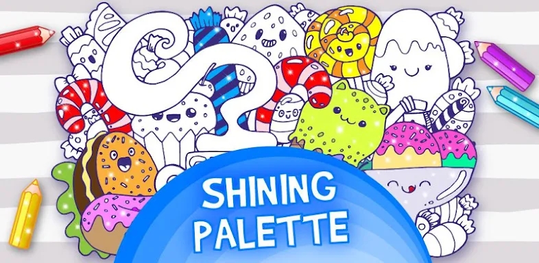 Doodle Coloring Book for Kids screenshots