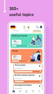 Learn German - 11,000 Words screenshots