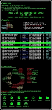 Hacker Style Launcher screenshots