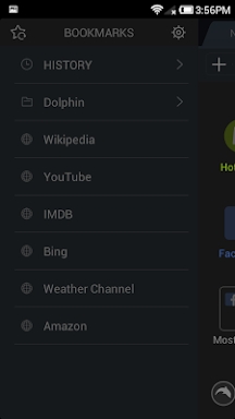 Night Mode For Dolphin Browser screenshots