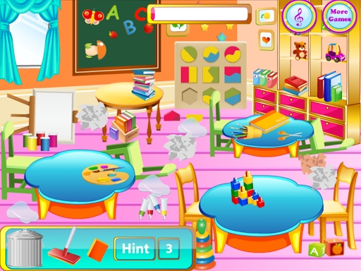 Kindergarten Clean Up screenshots