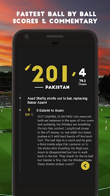 Cricket Live Scores & News screenshots