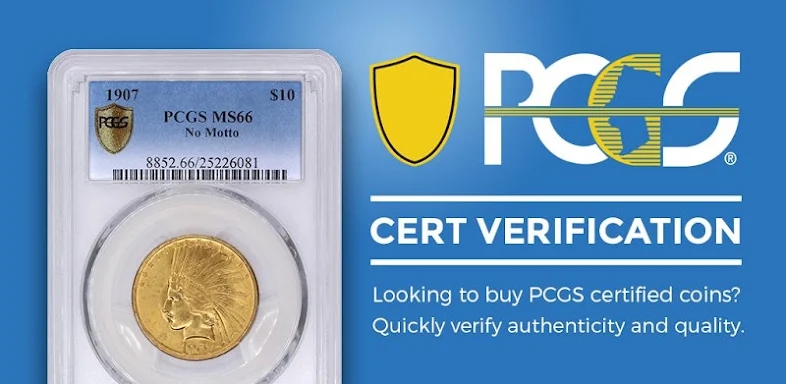 PCGS Cert Verification - Coin  screenshots