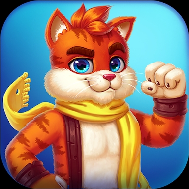 Cat Heroes - Match 3 Puzzle screenshots