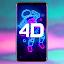 4D Parallax Wallpaper 3D HD 4K icon