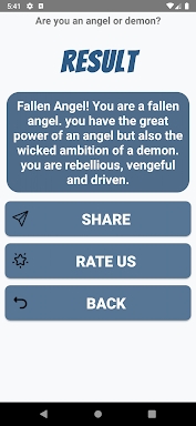 Angel Devil Quiz screenshots