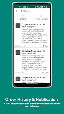 Rewards Converter India : RCI screenshots