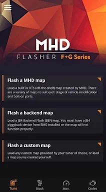 MHD F+G Series screenshots