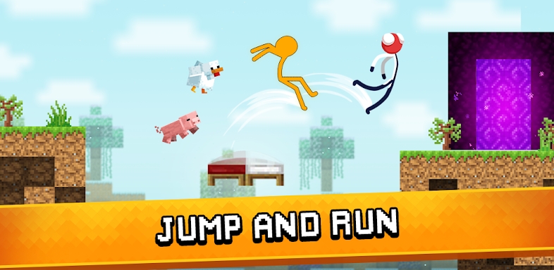 Stickman Parkour: Jump and run screenshots