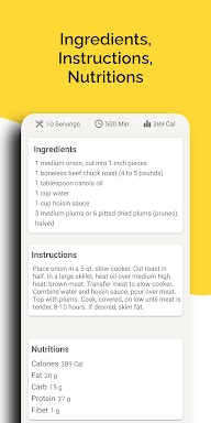 Slow Cooker - Crockpot Recipes screenshots
