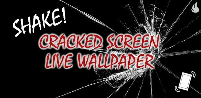 Shake! Cracked Screen Live Wal screenshots
