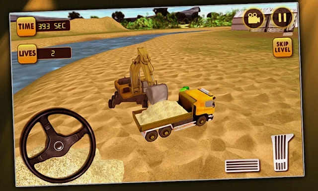 Excavator Simulator River Sand screenshots