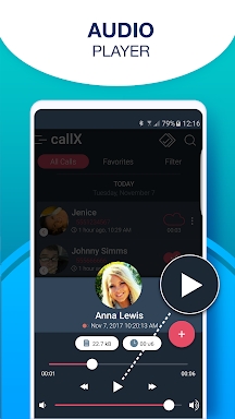 Call Recorder - callX screenshots