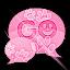 Pink 2 GO SMS PRO Theme icon