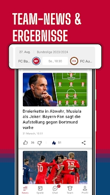 Bayern Live – Fußball News screenshots