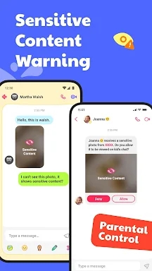 JusTalk Kids - Safe Messenger screenshots