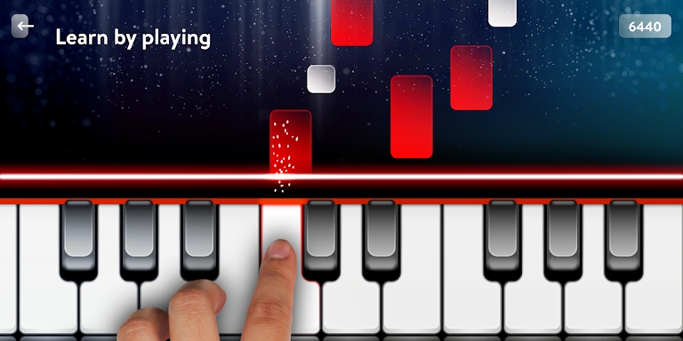 Real Piano electronic keyboard screenshots