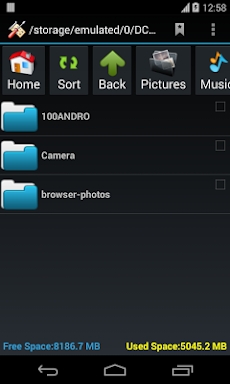 SD Card Manager (File Manager) screenshots
