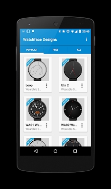 Watch Faces For Wear OS (Android Wear) screenshots