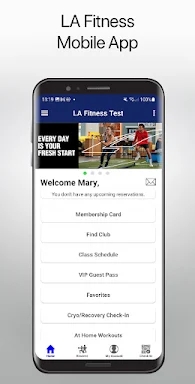 LA Fitness Mobile screenshots