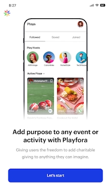 Playfora screenshots
