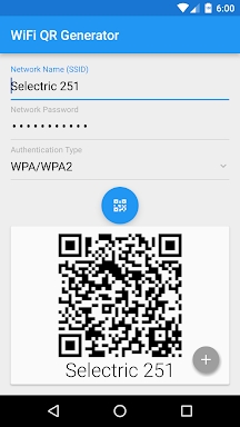 Wifi QR Code Generator screenshots
