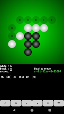 Reversi for Android screenshots