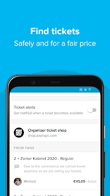 TicketSwap - Buy, Sell Tickets screenshots