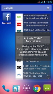 TIVIKO TV programme screenshots