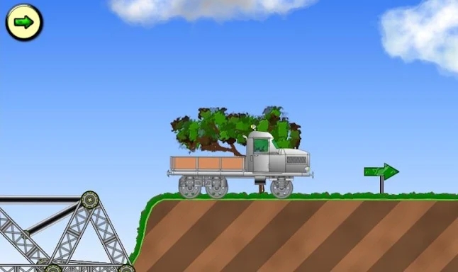 Railway bridge - build bridges screenshots